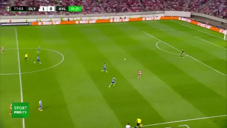 Aston Villa - Olympiacos 0-2: GOL El Kaabi 81 (Pro Arena VOYO)