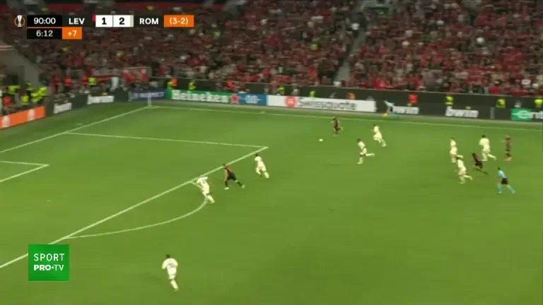 Bayer Leverkusen - AS Roma 2-2: Gol Stanisic min 96 (Pro Arena VOYO)