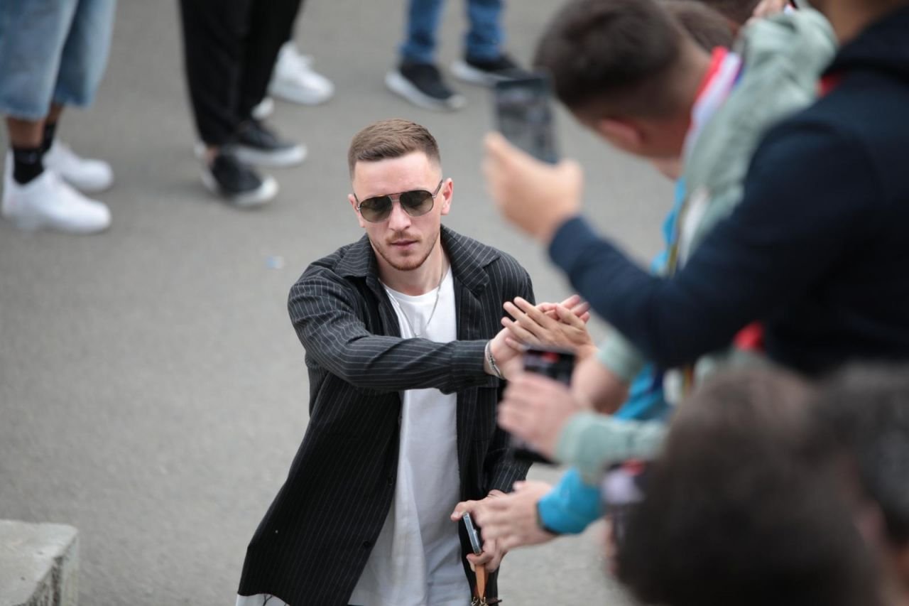 Parada modei la Arena Națională: cum au apărut jucătorii lui FCSB, mesajul lui Mihai Stoica + ce au scandat fanii când l-au văzut pe Dan Petrescu_14