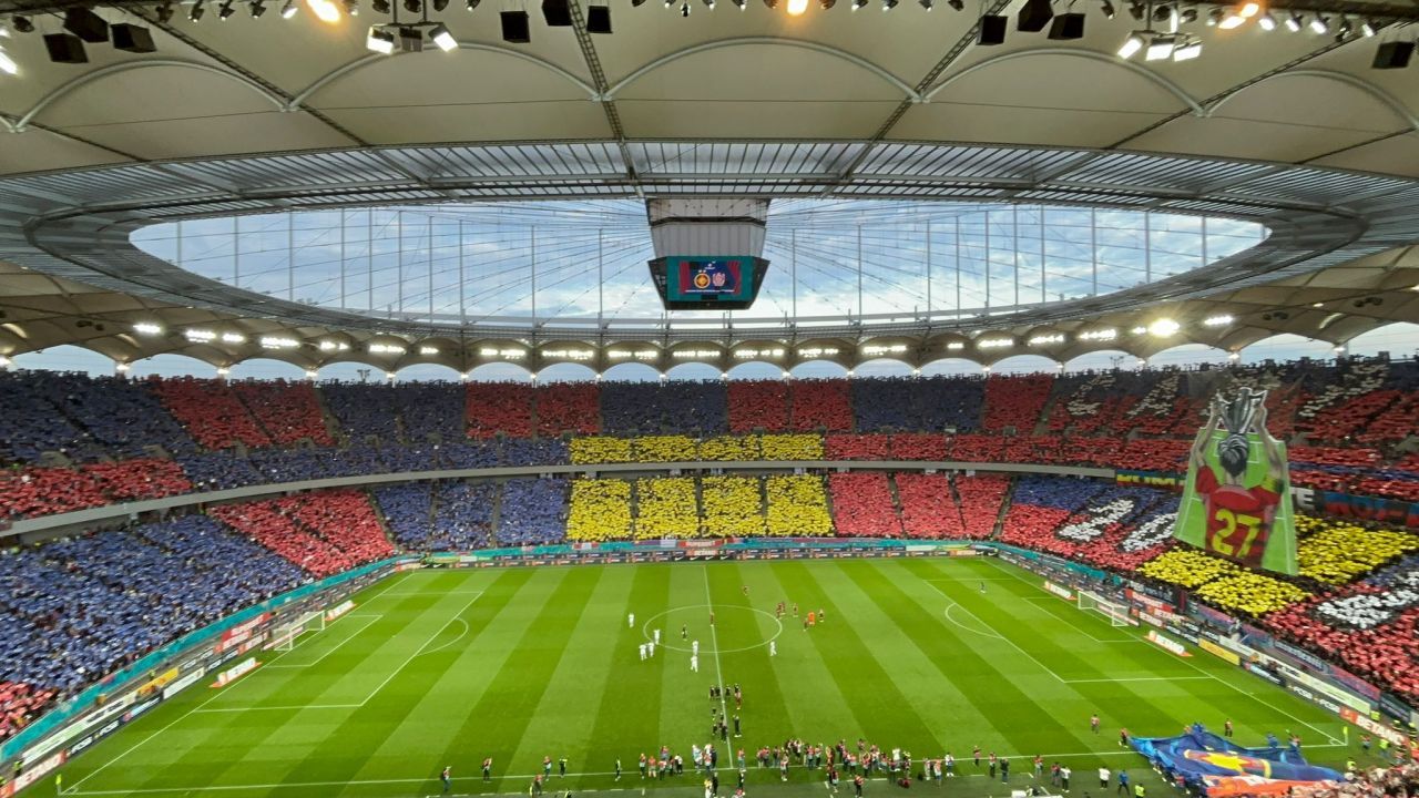 Atmosferă de nedescris pe Arena Națională, la FCSB - CFR Cluj! Coregrafia pregătită de galeria campioanei_4