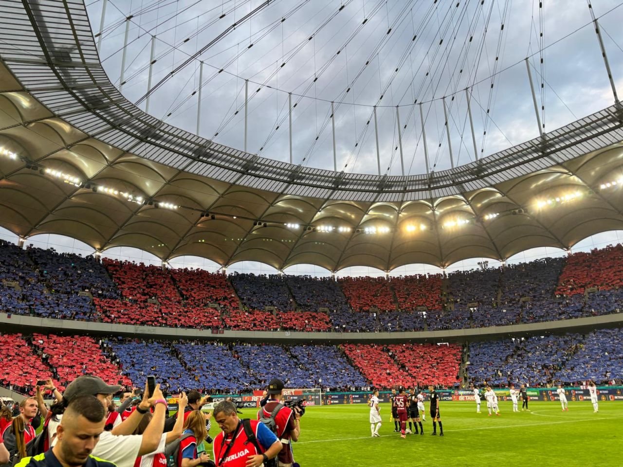 Atmosferă de nedescris pe Arena Națională, la FCSB - CFR Cluj! Coregrafia pregătită de galeria campioanei_6