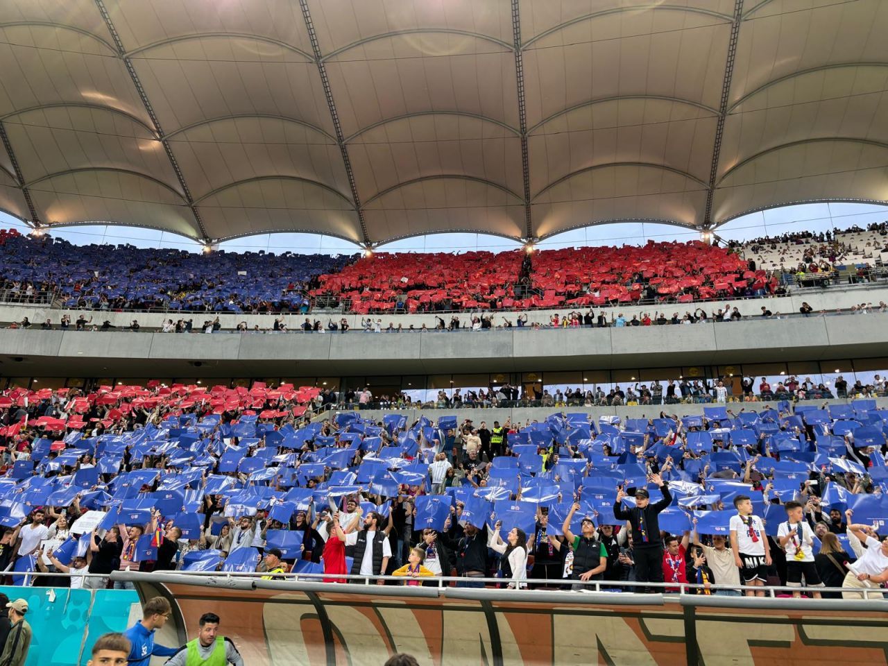 Atmosferă de nedescris pe Arena Națională, la FCSB - CFR Cluj! Coregrafia pregătită de galeria campioanei_7