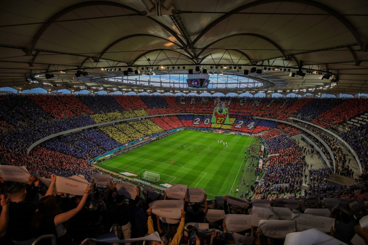 C&acirc;ți fani au asistat la FCSB - CFR Cluj: a fost dobor&acirc;t recordul all-time de asistență pe Arena Națională!