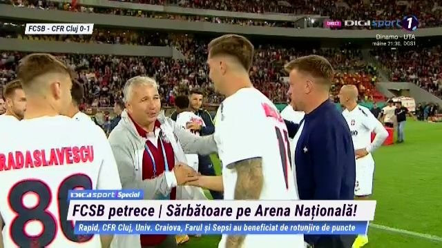 Gestul făcut de Dan Petrescu imediat după ce a învins campioana FCSB pe Arena Națională_8