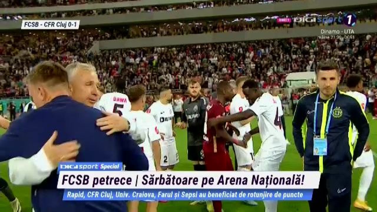 Gestul făcut de Dan Petrescu imediat după ce a învins campioana FCSB pe Arena Națională_9