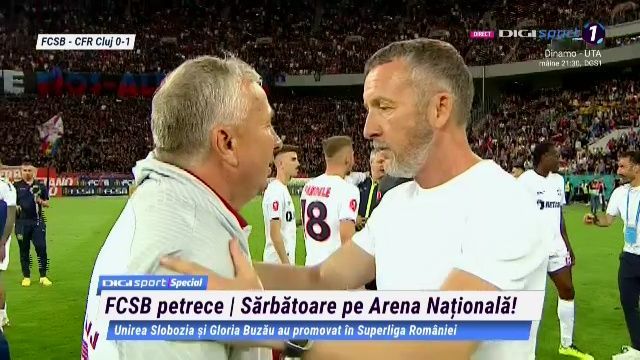 Gestul făcut de Dan Petrescu imediat după ce a învins campioana FCSB pe Arena Națională_13