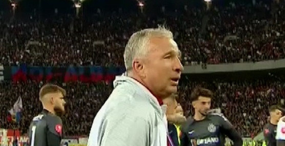 Gestul făcut de Dan Petrescu imediat după ce a &icirc;nvins campioana FCSB pe Arena Națională