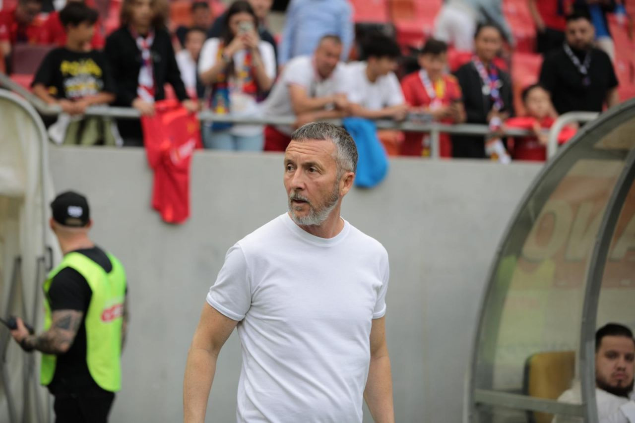 Mihai Stoica a luat microfonul pe Arena Națională: La meciul cu Rapid am fost dezmembrați! Titlul e al vostru
