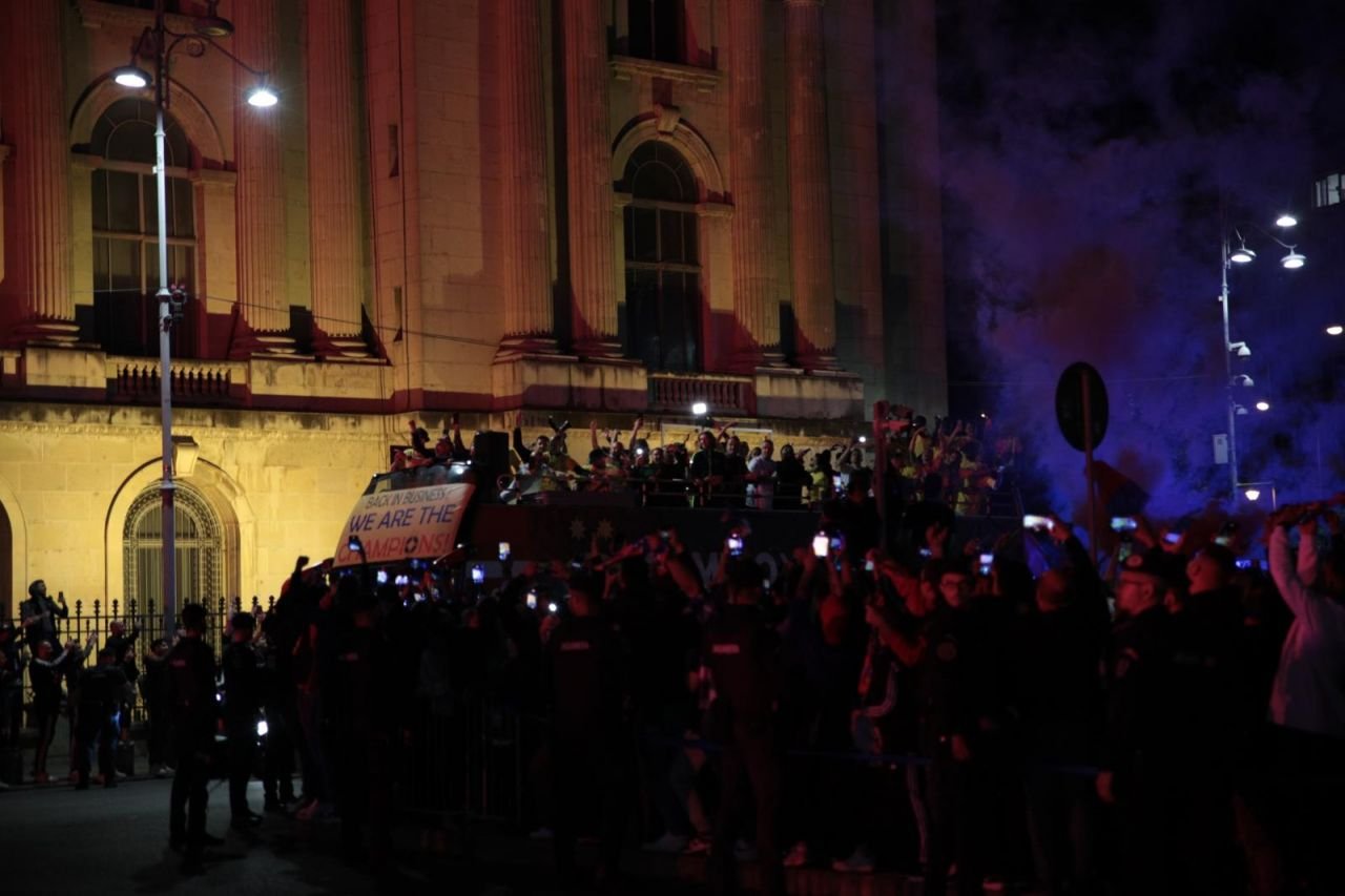 Imagini spectaculoase: cum a petrecut FCSB alături de fani la Ateneul Român_5