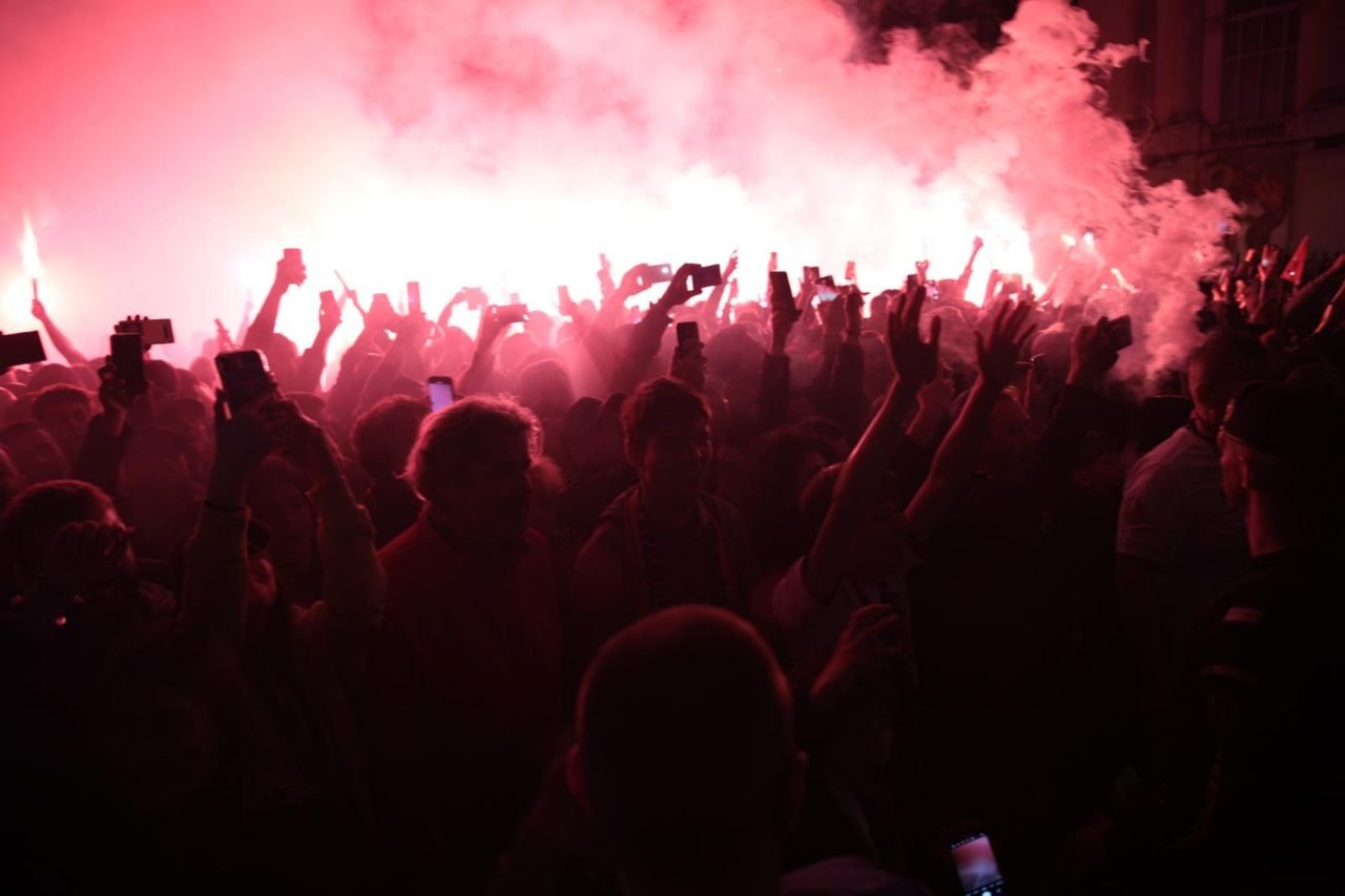 Imagini spectaculoase: cum a petrecut FCSB alături de fani la Ateneul Român_6