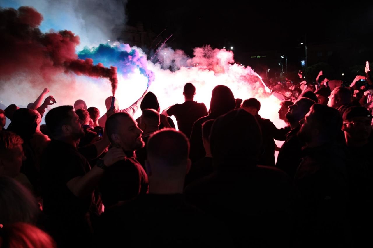 Imagini spectaculoase: cum a petrecut FCSB alături de fani la Ateneul Român_10