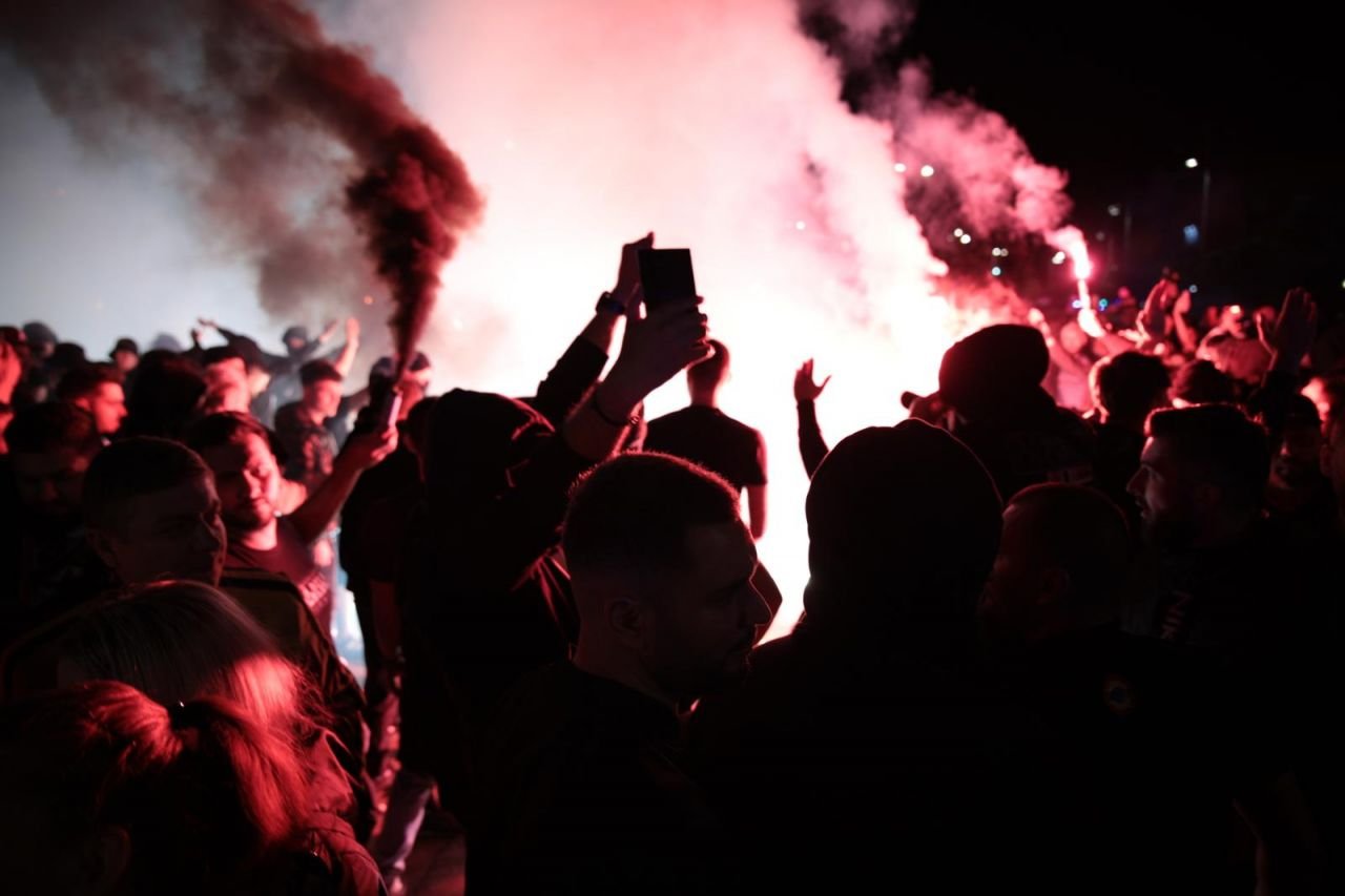 Imagini spectaculoase: cum a petrecut FCSB alături de fani la Ateneul Român_12