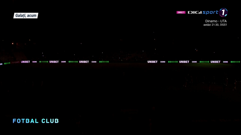 Beznă la Galați! A căzut nocturna la Oțelul - Botoșani. Ce spune regulamentul