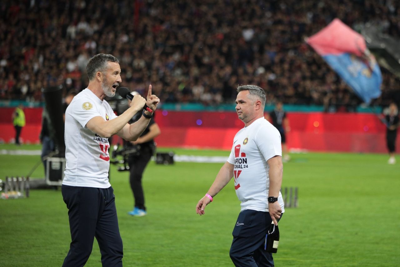 Poate apărea din nou pe piață șampania FCSB? Vinul spumant pe care Coman&co. l-au folosit ca să sărbătorească titlul de campioană_8