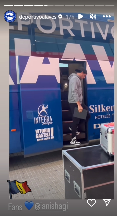 Reacția lui Ianis Hagi la interviu, imediat după Real Madrid - Alaves 5-0_10