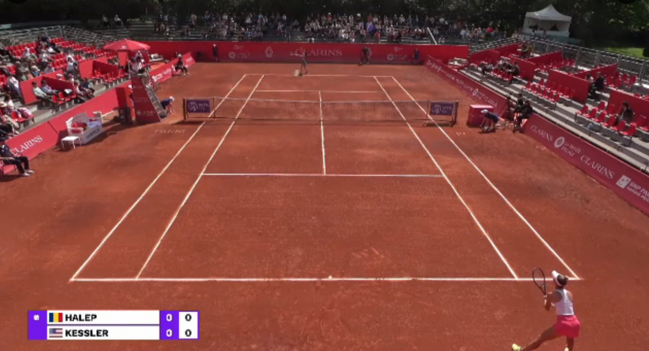 Simona Halep s-a retras de la 