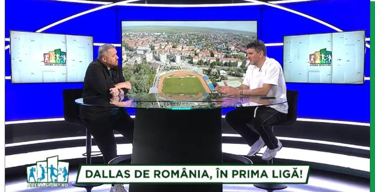 Adrian Mihalcea a fost invitatul lui Cătălin Oprișan la Arena Sport.ro. Fenomenul Unirea Slobozia, echipă promovată în Superliga României_1
