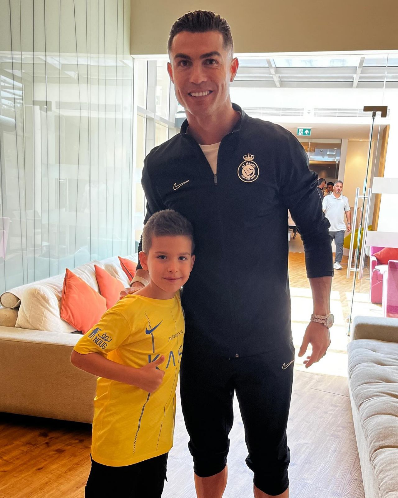 Adrian Mutu s-a întâlnit cu Cristiano Ronaldo în Arabia Saudită: