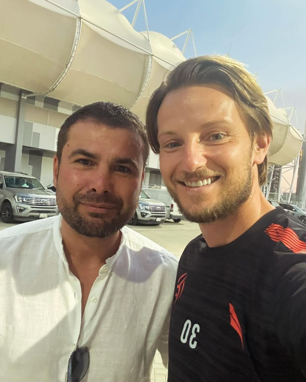 Adrian Mutu s-a întâlnit cu Cristiano Ronaldo în Arabia Saudită: