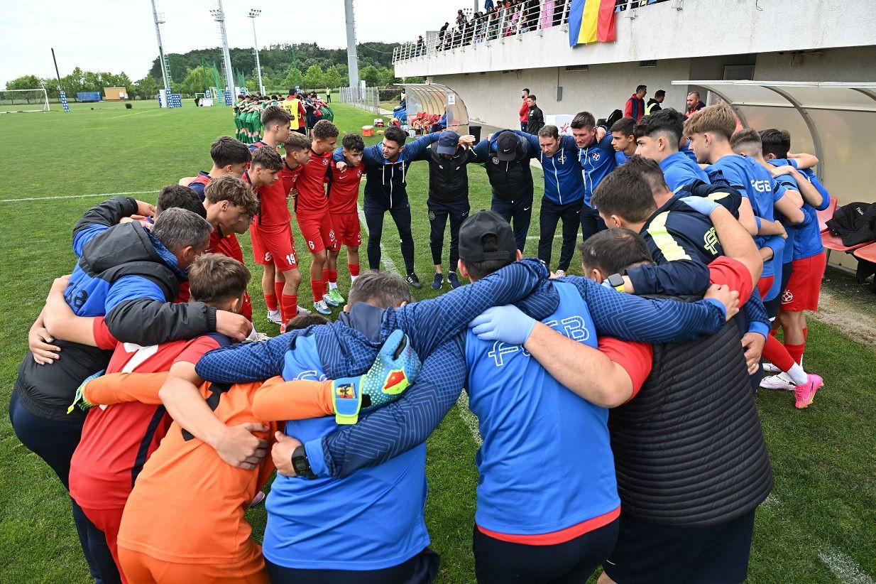 FCSB a zdrobit CSA Steaua și e campioana Ligii Elitelor U15: 