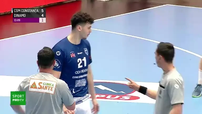 Irakli Chikovani vs Alex Pascual. Răfuială &icirc;n Dinamo - CSM Constanța, finala Cupei Rom&acirc;niei (19.05.2024)