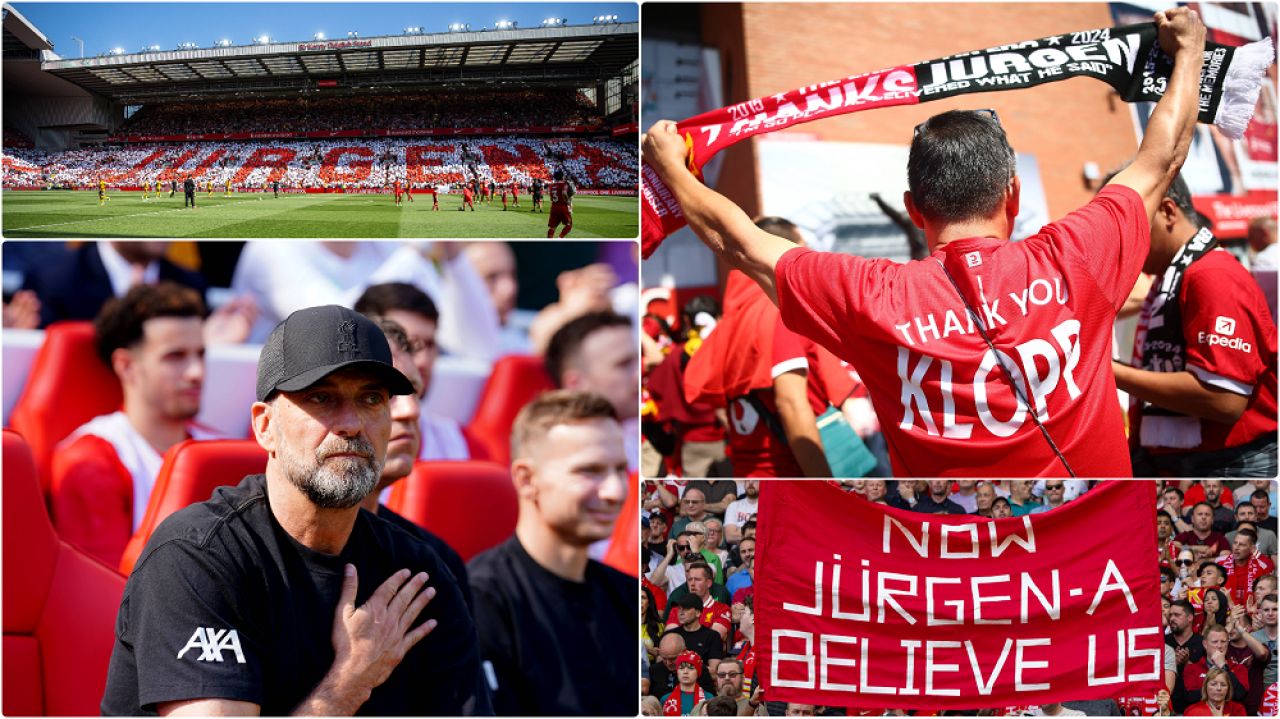 Atmosferă incendiară pe Anfield la ultimul meci al lui Jurgen Klopp pe banca lui Liverpool_1