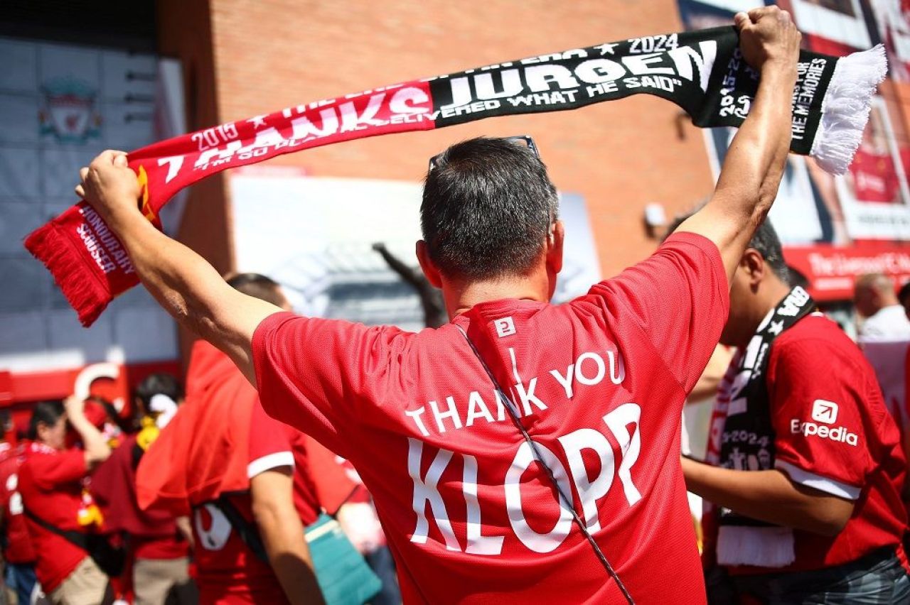 Atmosferă incendiară pe Anfield la ultimul meci al lui Jurgen Klopp pe banca lui Liverpool_4