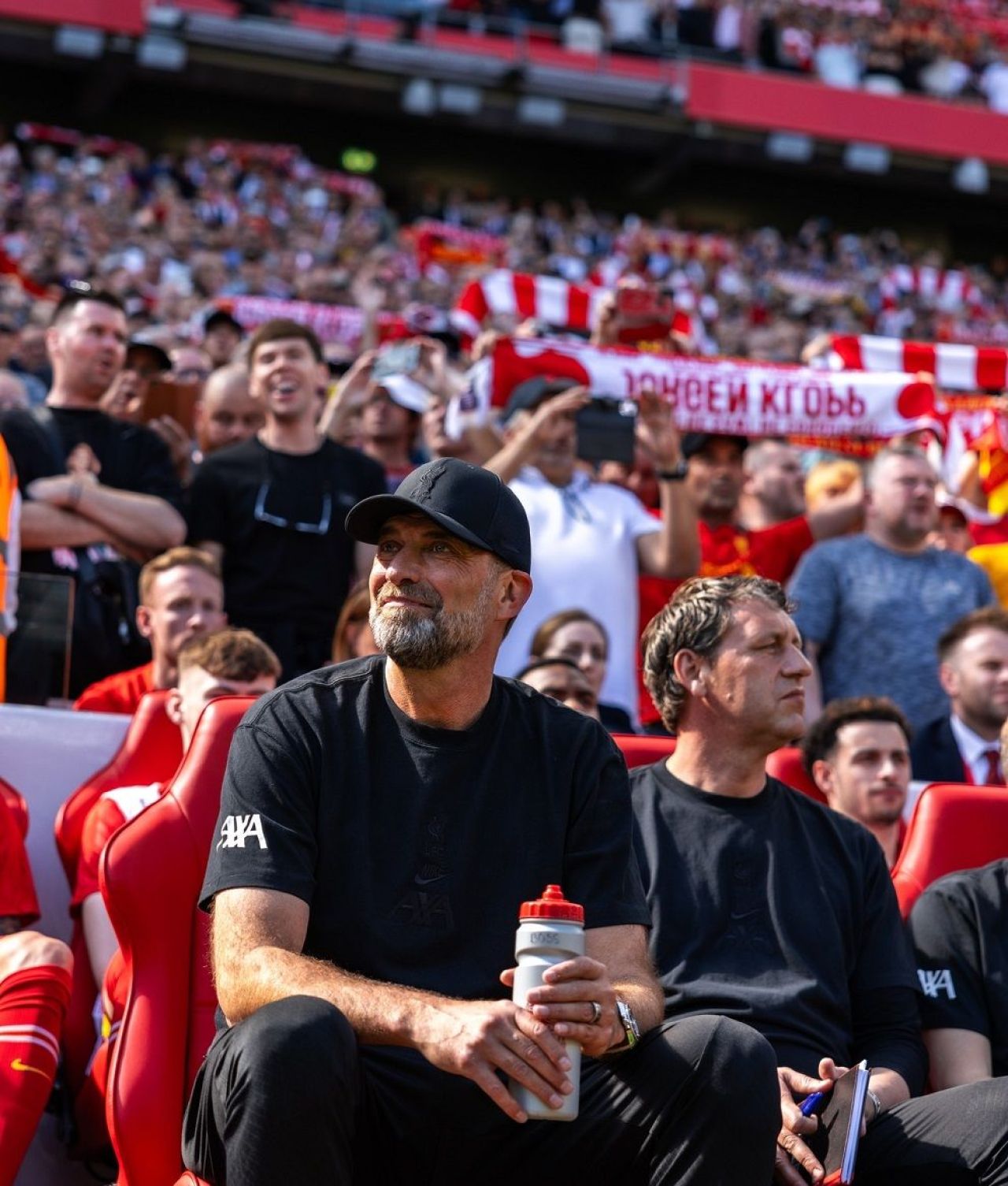 Atmosferă incendiară pe Anfield la ultimul meci al lui Jurgen Klopp pe banca lui Liverpool_3