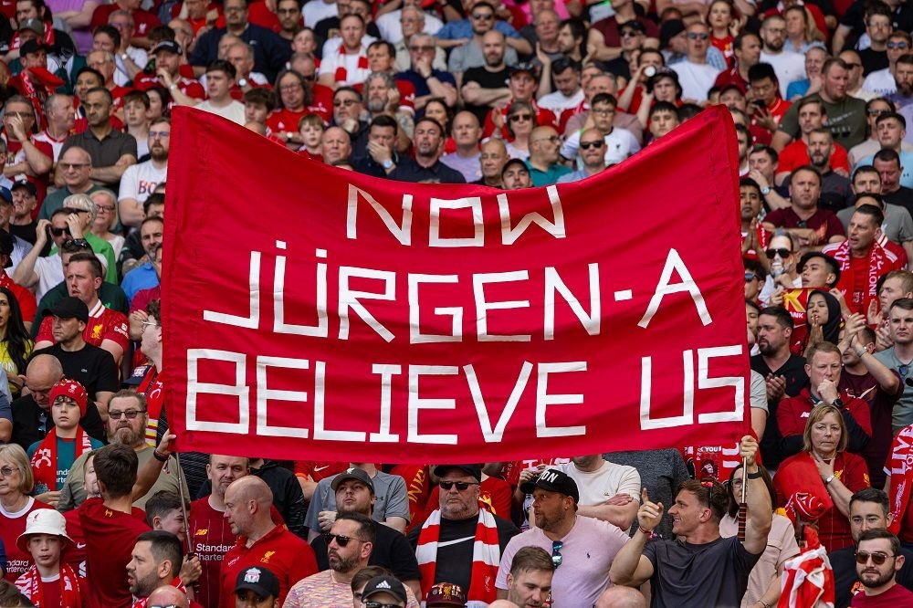 Atmosferă incendiară pe Anfield la ultimul meci al lui Jurgen Klopp pe banca lui Liverpool_9