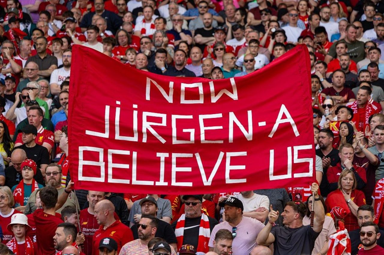 Atmosferă incendiară pe Anfield la ultimul meci al lui Jurgen Klopp pe banca lui Liverpool_9
