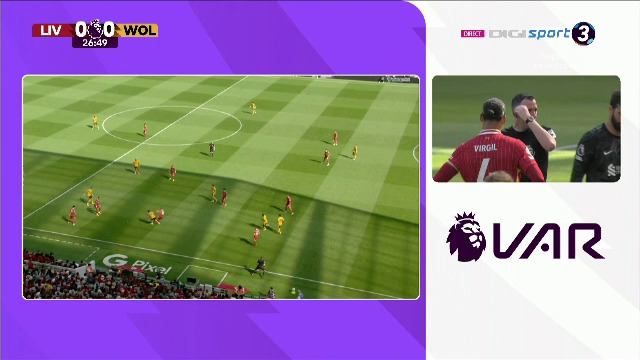 Intrare criminală în Liverpool - Wolves! VAR-ul a intervenit, iar ”centralul” l-a eliminat imediat_2