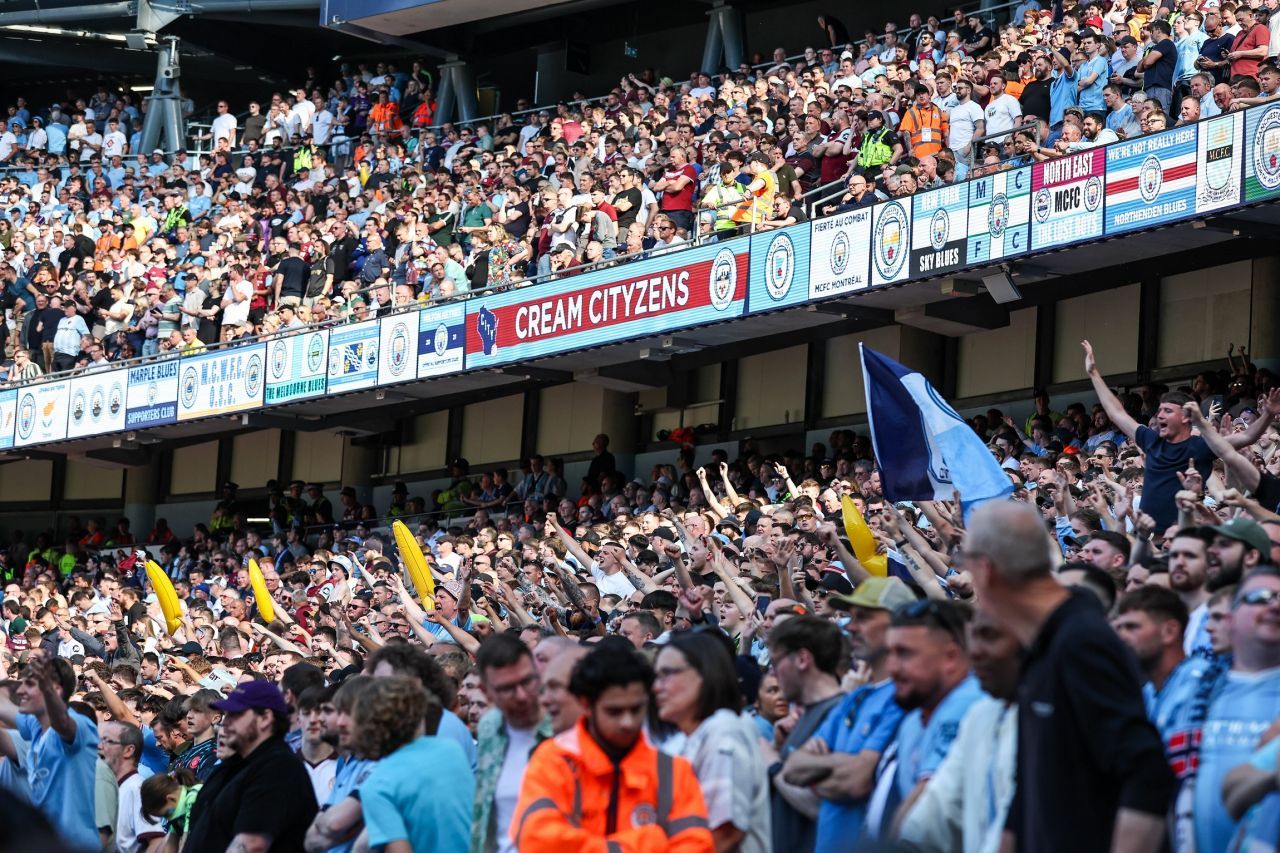 Imaginile bucuriei pe Etihad! Suporterii s-au dezlănțuit după ce Manchester City a devenit campioană _2