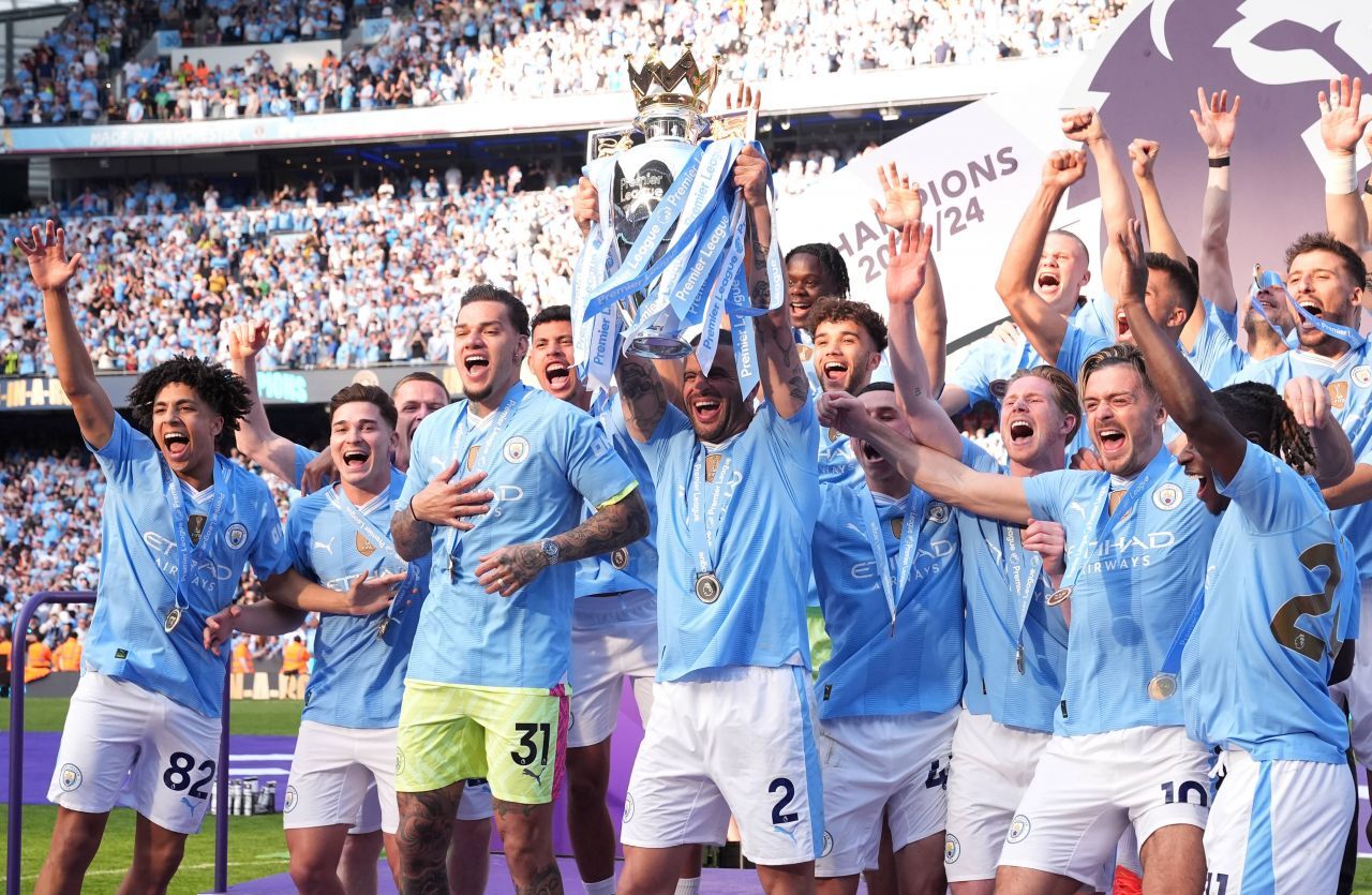 Imaginile bucuriei pe Etihad! Suporterii s-au dezlănțuit după ce Manchester City a devenit campioană _12