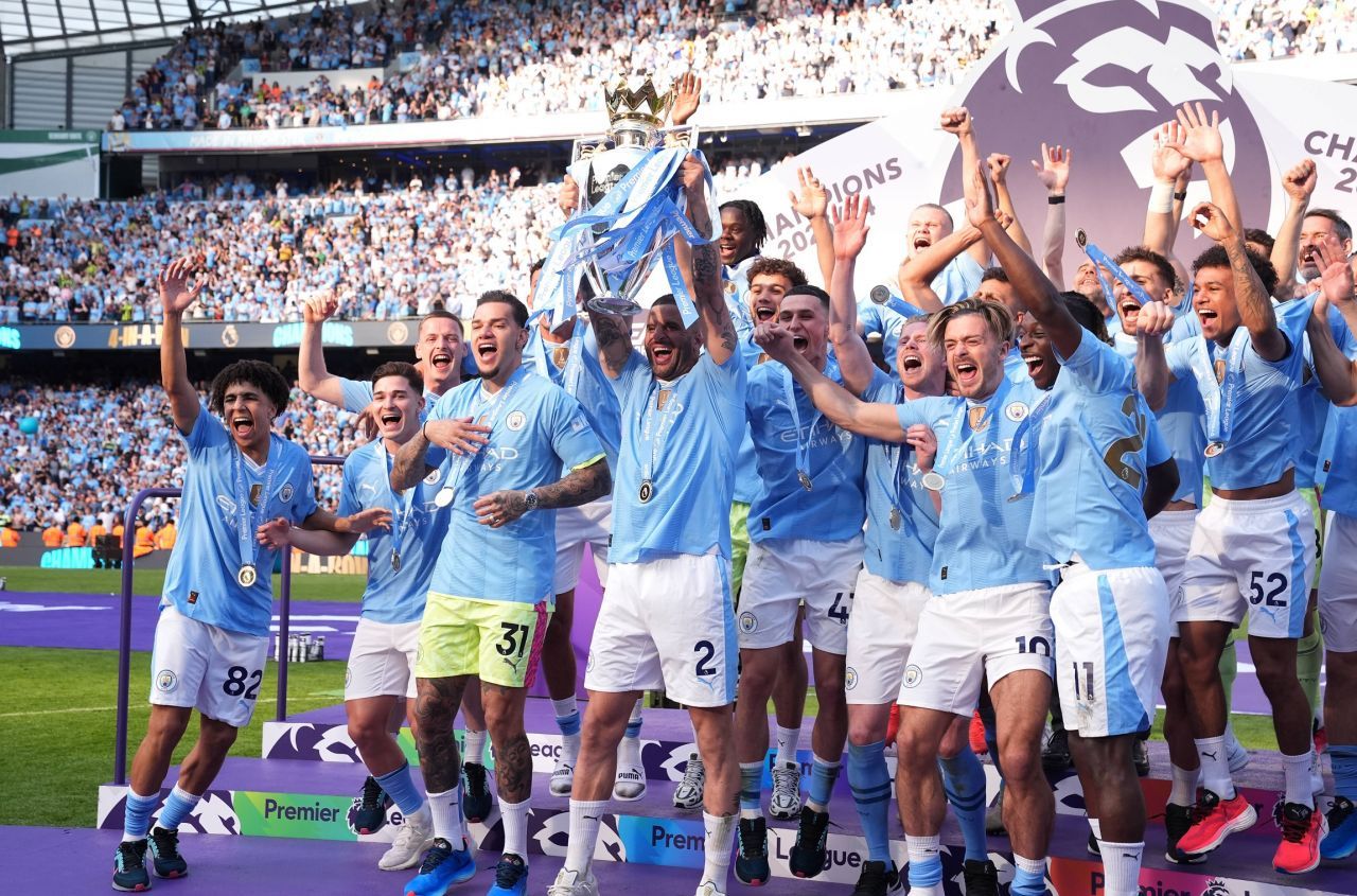 Imaginile bucuriei pe Etihad! Suporterii s-au dezlănțuit după ce Manchester City a devenit campioană _14