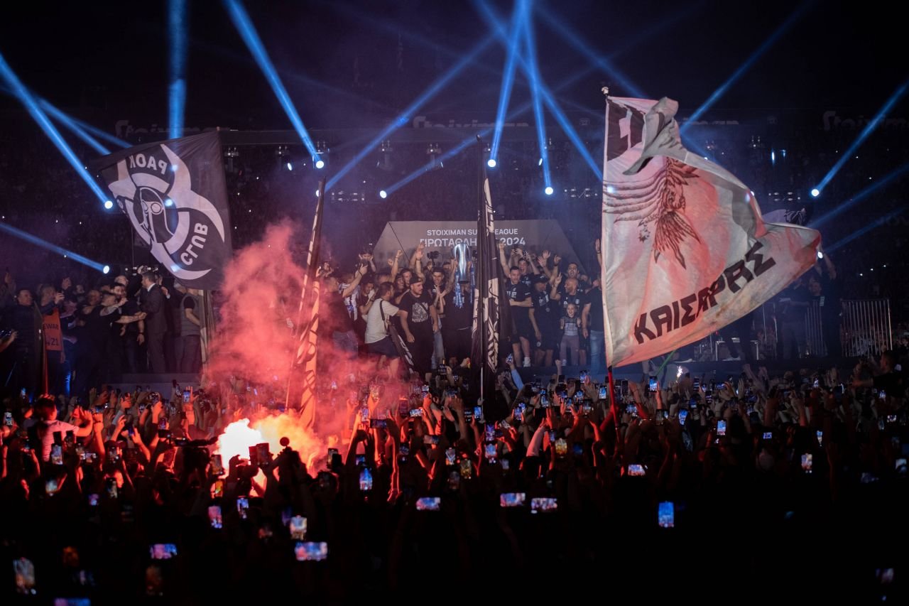 Cum a trăit Mircea Lucescu titlul câștigat de PAOK Salonic: 