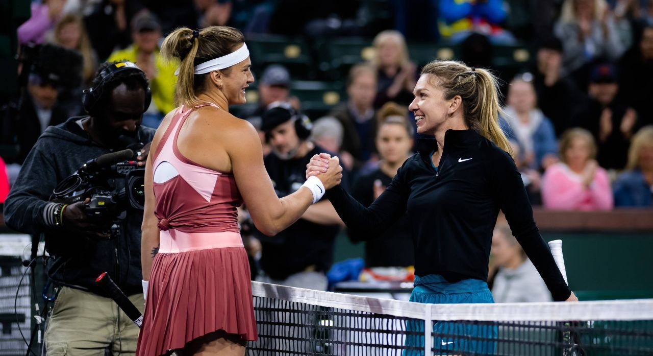 Aryna Sabalenka, mesaj pentru Simona Halep: