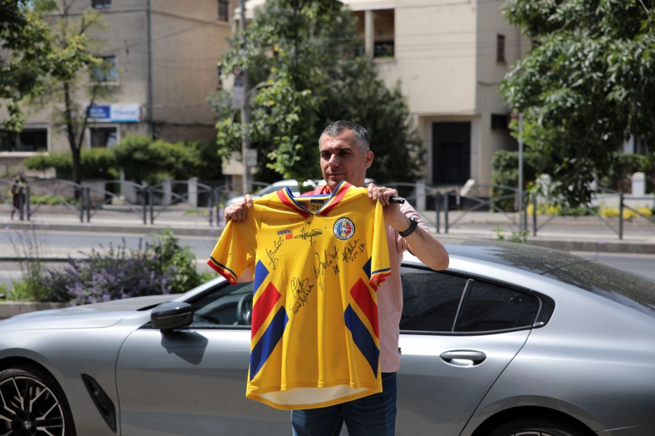 Jucătorii Generației de Aur, în formă fizică tot mai bună. Astăzi au fost vizitați de Mircea Lucescu și Gabi Balint_8