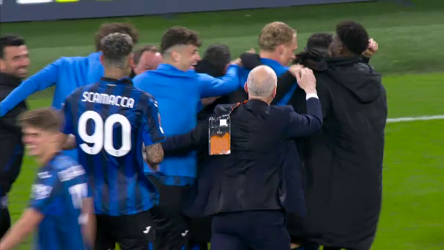 Imaginile bucuriei la Dublin, după ce Atalanta a câștigat UEL! A fost nebunie imediat după fluierul de final al lui Istvan Kovacs_2