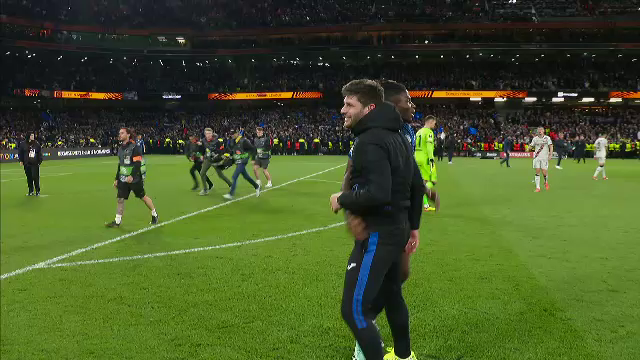 Imaginile bucuriei la Dublin, după ce Atalanta a câștigat UEL! A fost nebunie imediat după fluierul de final al lui Istvan Kovacs_12