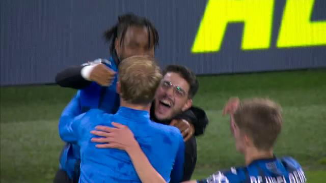 Imaginile bucuriei la Dublin, după ce Atalanta a câștigat UEL! A fost nebunie imediat după fluierul de final al lui Istvan Kovacs_25