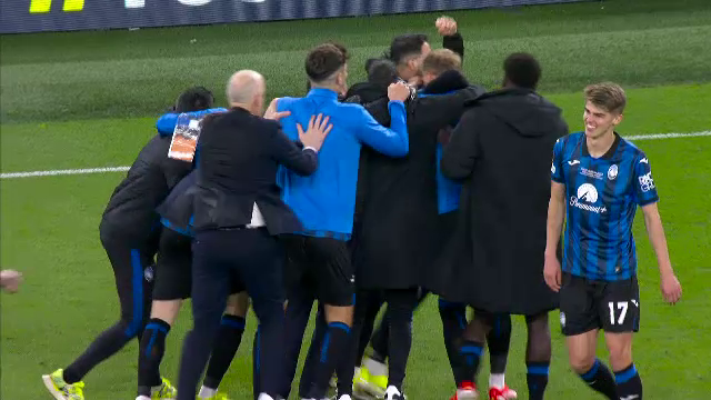 Imaginile bucuriei la Dublin, după ce Atalanta a câștigat UEL! A fost nebunie imediat după fluierul de final al lui Istvan Kovacs_35