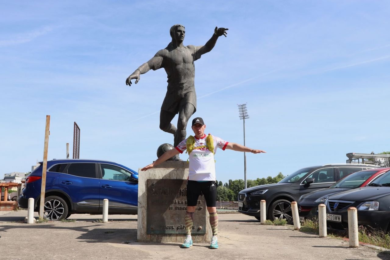 Călătorie către Euro 2024 | El este fanul român care a plecat pe jos până la Munchen, ca să vadă meciul 