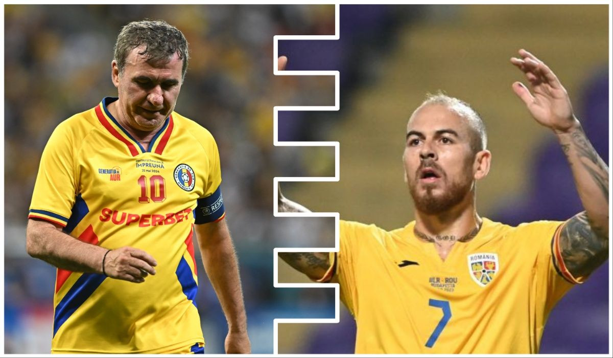 Gică Hagi a făcut anunțul despre Denis Alibec imediat după meciul de retragere al Generației de Aur