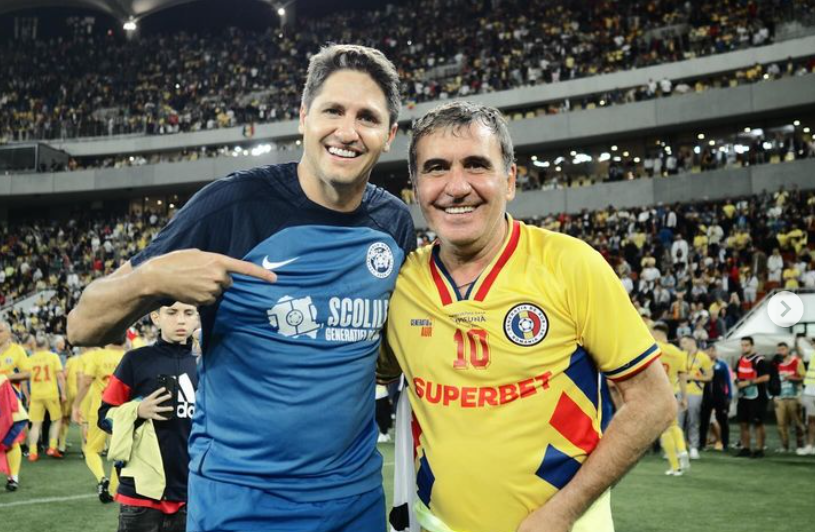 Ce fotografie a postat Edmilson după ce echipa sa a fost &icirc;nvinsă de Generația de Aur