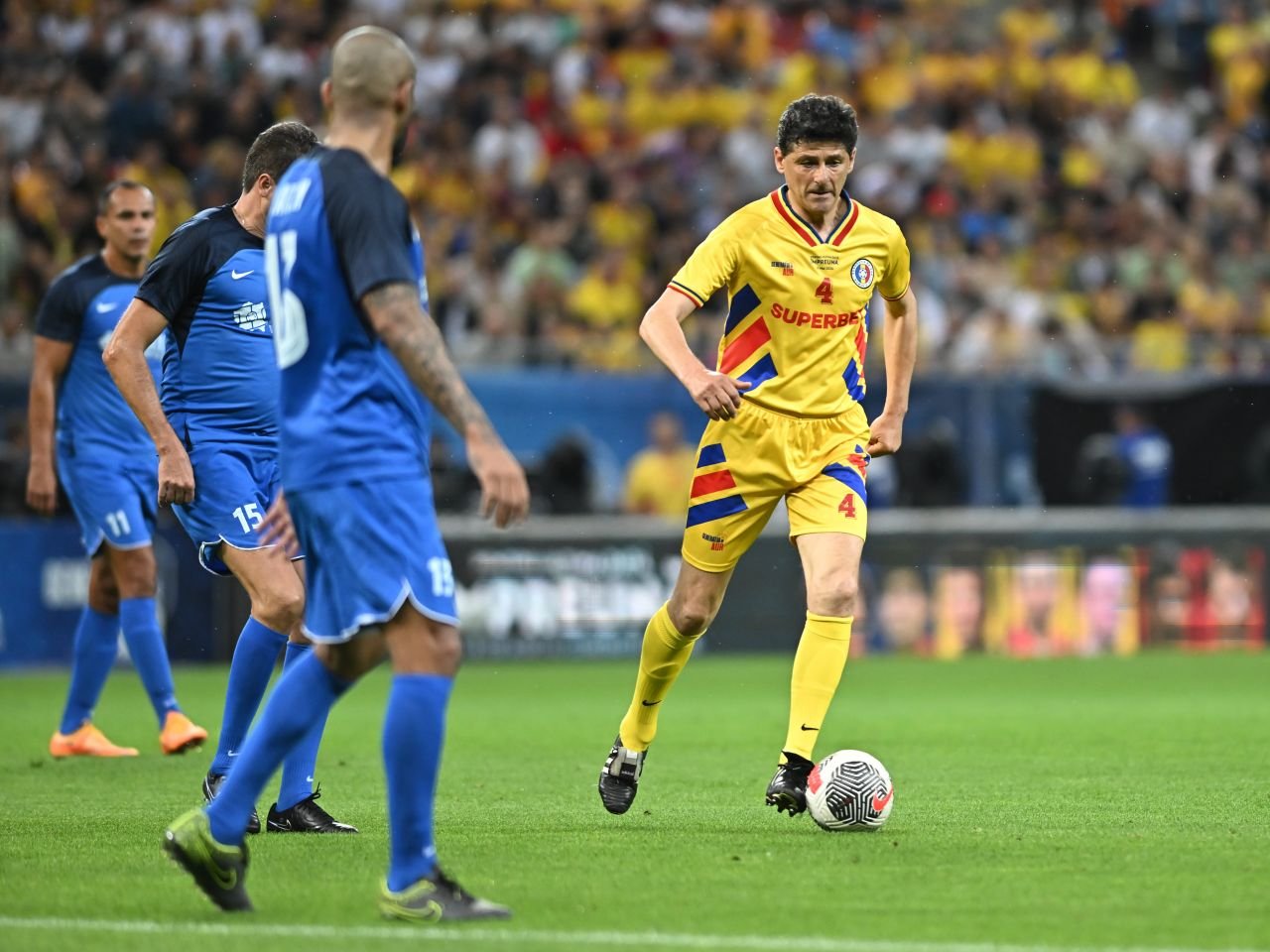 Rivaldo a rămas plăcut impresionat de meciul de adio al 
