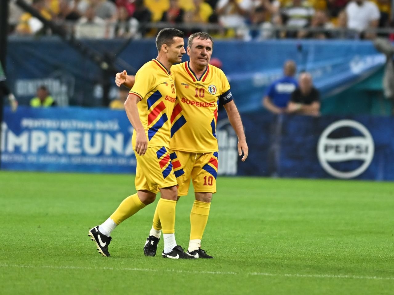Rivaldo a rămas plăcut impresionat de meciul de adio al 