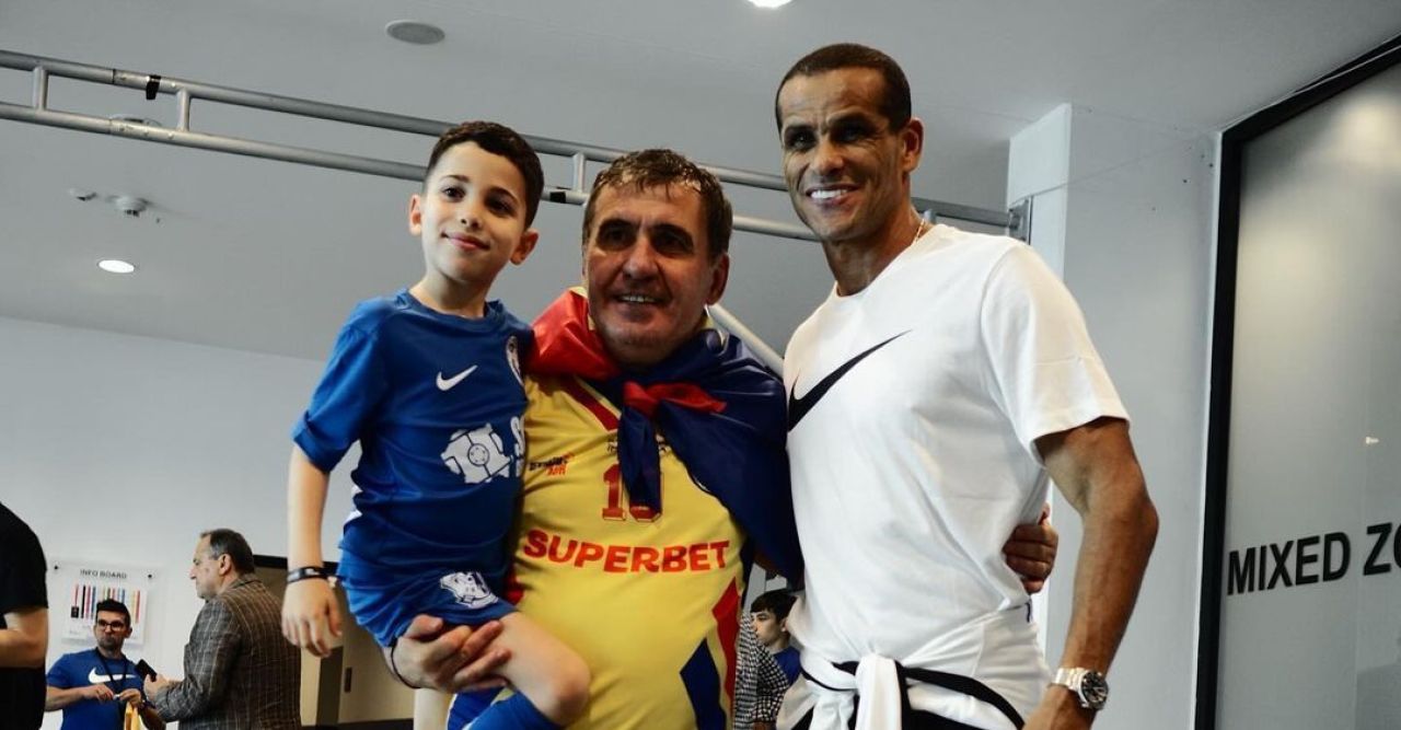 Rivaldo a rămas plăcut impresionat de meciul de adio al