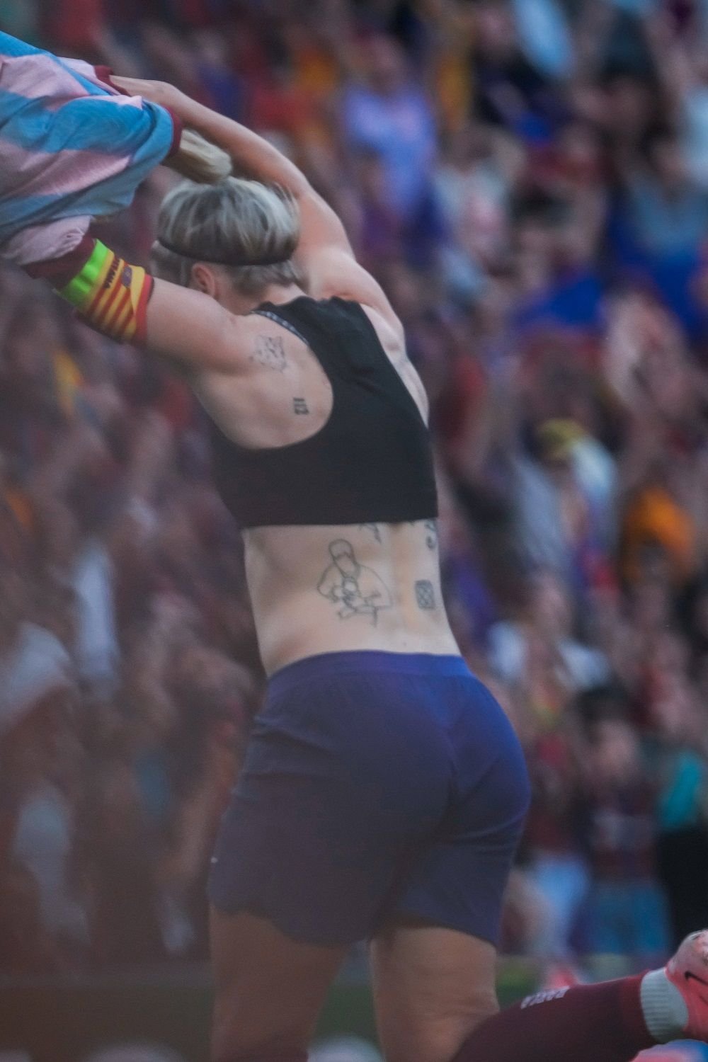 Alexia Putellas și-a dat jos tricoul după ce a marcat în finala Champions League! ”Balonul de Aur” al Barcelonei, fenomenală în prelungiri_14