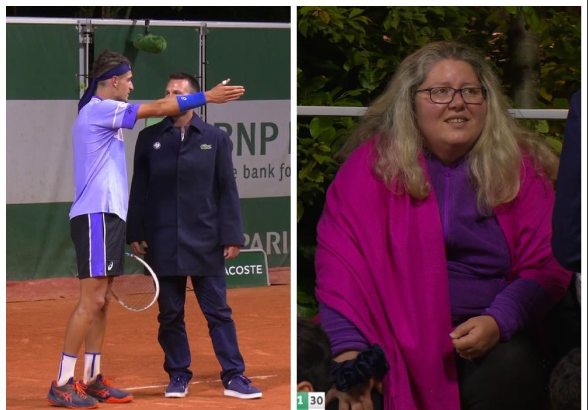 Scandal monstru la Roland Garros! A lovit un spectator și arbitrul a luat o decizie neașteptată