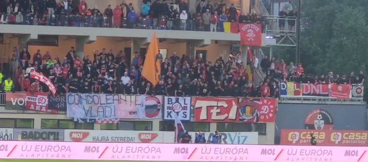 Atmosferă incendiară la Miercurea Ciuc! Cum au fost surprinși fanii lui Dinamo_1